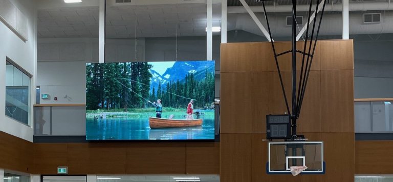 LED Hanging Mount School